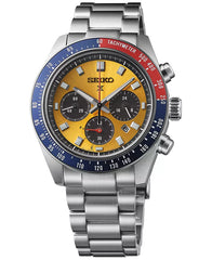 Seiko Men's Solar Chronograph Prospex Speedtimer Stainless Steel Bracelet Watch 41mm SSC947