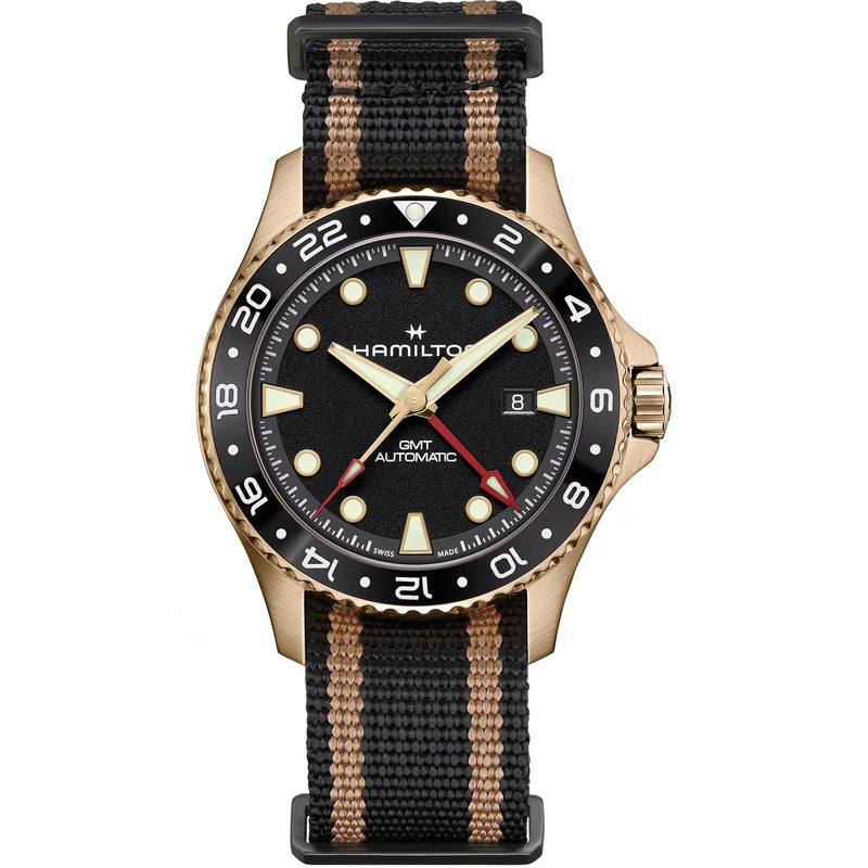 Khaki Navy Scuba Automatic GMT 43mm Bronze Automatic | 43mm | H82565930