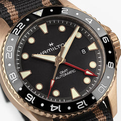 Khaki Navy Scuba Automatic GMT 43mm Bronze Automatic | 43mm | H82565930