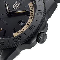 VOLITION AMERICA 'Freedom Isn't Free' Dive Watch, 44 mm SKU: XS.3121.BO.VOL.FR
