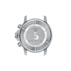 Tissot Seastar 1000 Chronograph Red Dial Silver Steel Strap Watch For Men - T120.417.11.421.00