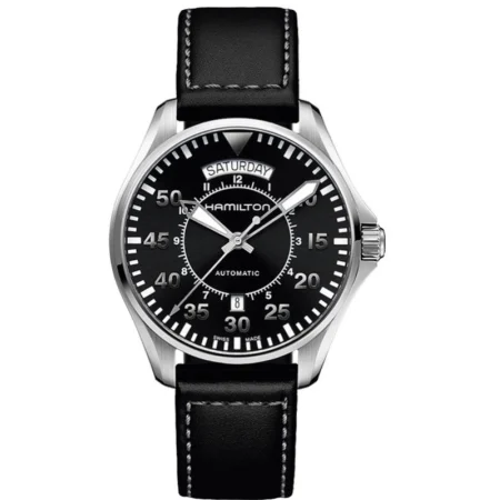 Khaki Aviation Pilot Day Date Auto Automatic | 42mm | H64615735