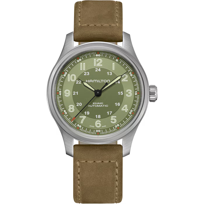 Khaki Field Titanium Auto Automatic | 42mm | H70545560