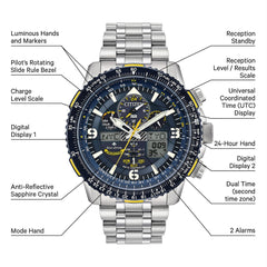 CITIZEN  Promaster Skyhawk A-T ATOMIC TIMEKEEPING JY8078-52L