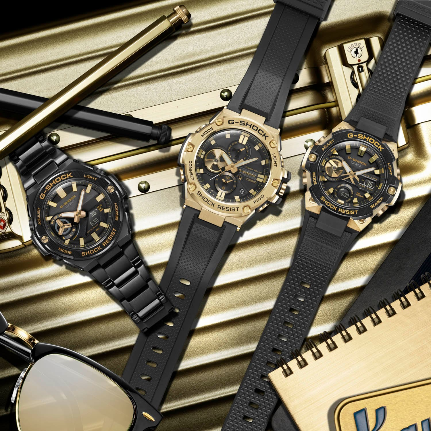 G-SHOCK G-STEEL GST-B400 Series GSTB400GB1A9