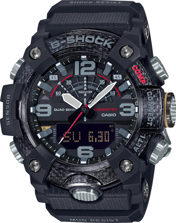 G-Shock Master of G Mudmaster Watch, 53.1mm GGB100-1A