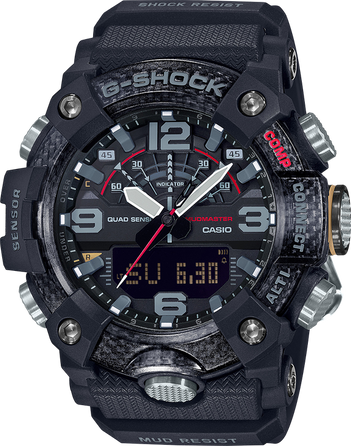 G-Shock Master of G Mudmaster Watch, 53.1mm GGB100-1A