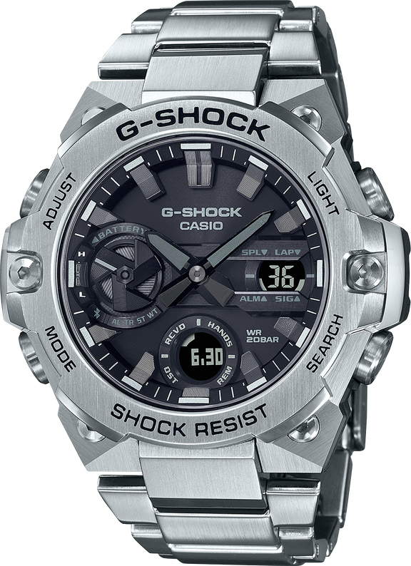 G-SHOCK GSTB400D-1A Lineup of slim.