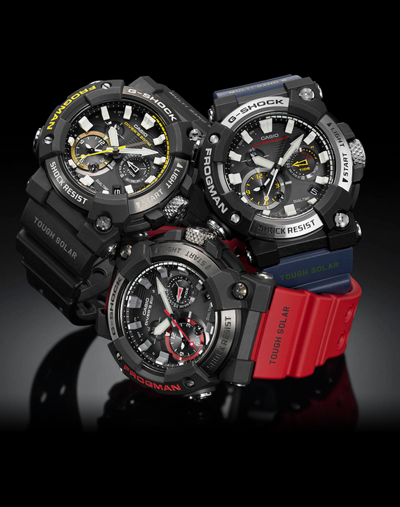 G-SHOCK GWFA1000-1A2 FROGMAN Series of MASTER OF G ISO 200m