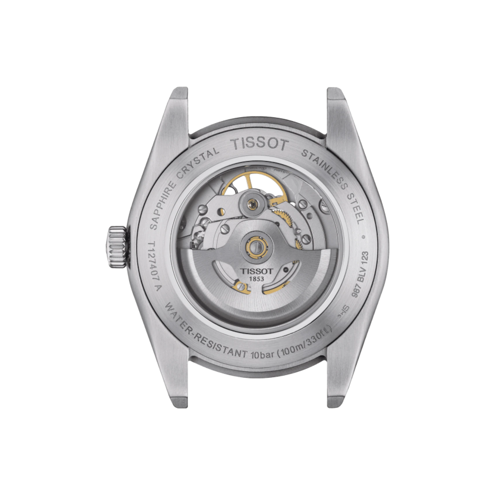 T127.407.11.041.01  TISSOT GENTLEMAN POWERMATIC 80 OPEN HEART