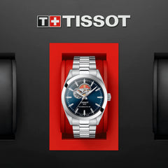 T127.407.11.041.01  TISSOT GENTLEMAN POWERMATIC 80 OPEN HEART