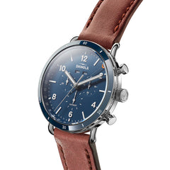 Shinola Canfield Sport 45mm Chronograph Watch S0120195579