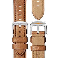 Men's Shinola The Canfield Sport Black Leather Strap Watch S0120141501