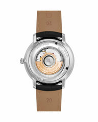Frederique Constant Slimline Heart Beat Automatic Brown Leather Strap Watch | 40mm FC-312N4S6