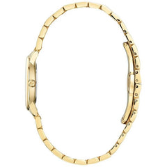 FREDERIQUE CONSTANT  Ladies' Frederique Constant Slimline Diamond Gold-Tone Watch FC-200STDS5B