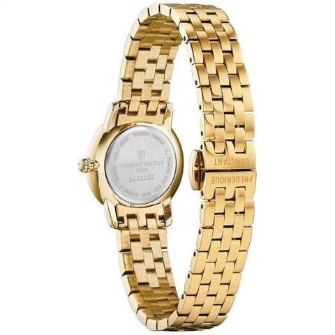 FREDERIQUE CONSTANT  Ladies' Frederique Constant Slimline Diamond Gold-Tone Watch FC-200STDS5B