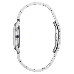 Ladies' Frederique Constant Slimline Stainless Steel Diamond Watch FC-220MPWD1S26B