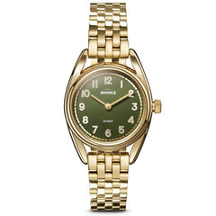 Shinola S0120226478 Derby Bracelet Watch, 30.5mm in Dark Olive