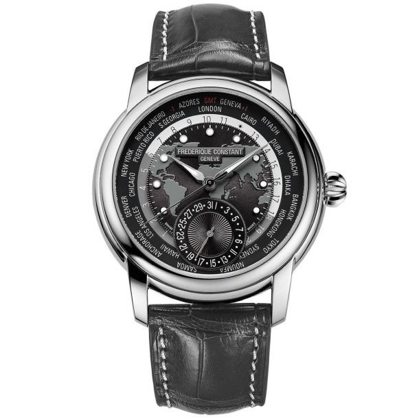 FREDERIQUE CONSTANT  CLASSIC WORLDTIMER MANUFACTURE FC-718DGWM4H6