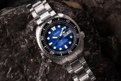 SEIKO Prospex Watch  SRPD43 45 MM  MENS AUTOMATIC DIVER BLUE DIAL