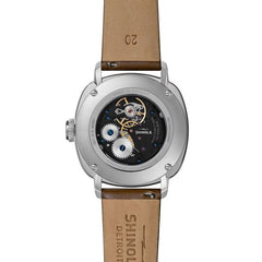 Shinola The Mechanic Brown Leather Strap Watch | 39mm | S0120250586