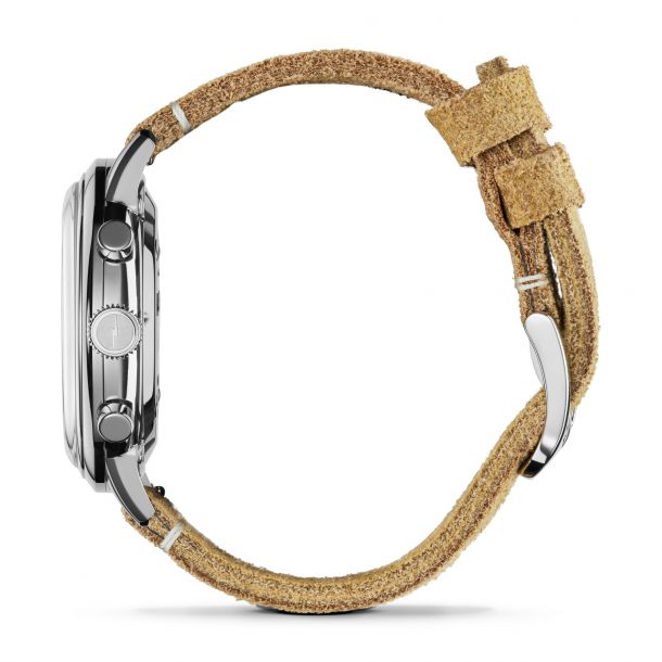 Shinola The Traveler Chono Brown Leather Strap Watch | 42mm | S0120250984